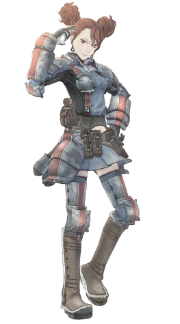 Рози — это женщина, которая пришла на передовую с макияжем, достойным оперной сцены, и искренне считает, что лучшая защита от танка — это презрительный взгляд в сочетании с безупречной укладкой. Она командует отрядом так, будто отчитывает пьяных посетителей в своем баре, и единственное, что её бесит больше вражеских солдат, — это грязь на дизайнерских сапогах. По сути, это ходячий пулемет с комплексом примадонны, который сначала в одиночку уничтожит весь вражеский взвод, а потом потребует гонорар за «выступление» и чистые полотенца.