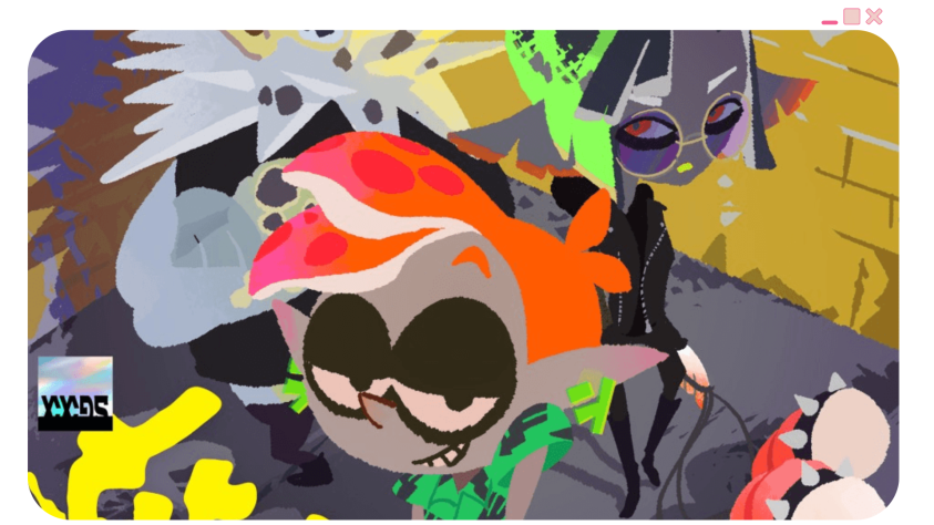 Обложка албьома одной из вымышленных групп.