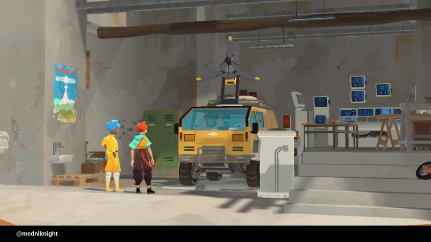 Материалы для прокачки фургона собираются легко, но без их сбора останавливаться в пустыне особо незачем