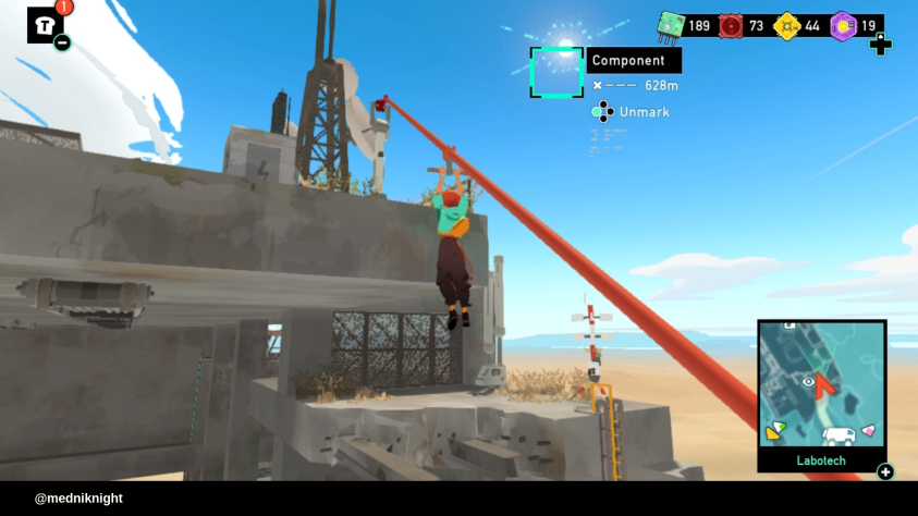 «Канат» открывается ближе к концу игры. К этому моменты игрок уже посетит каждую локацию хотя бы раз.