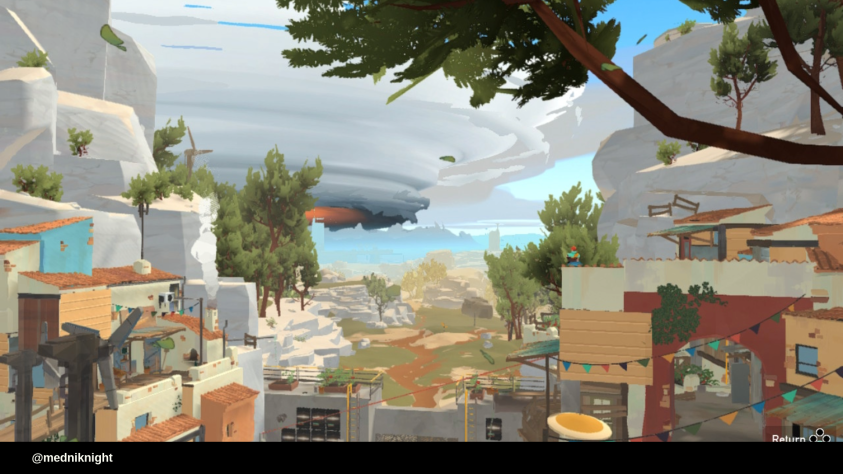 Деревня Эстелло.