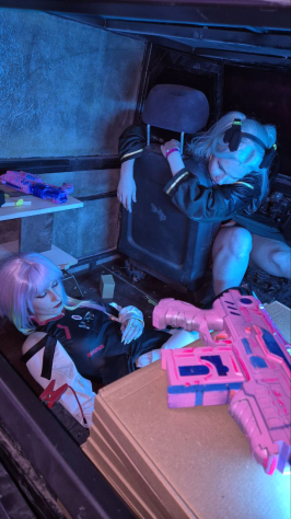 Персонаж: РебеккаФандом: Киберпанк