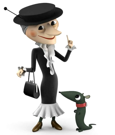 Персонаж: Шапокляк // Фандом: Чебурашка