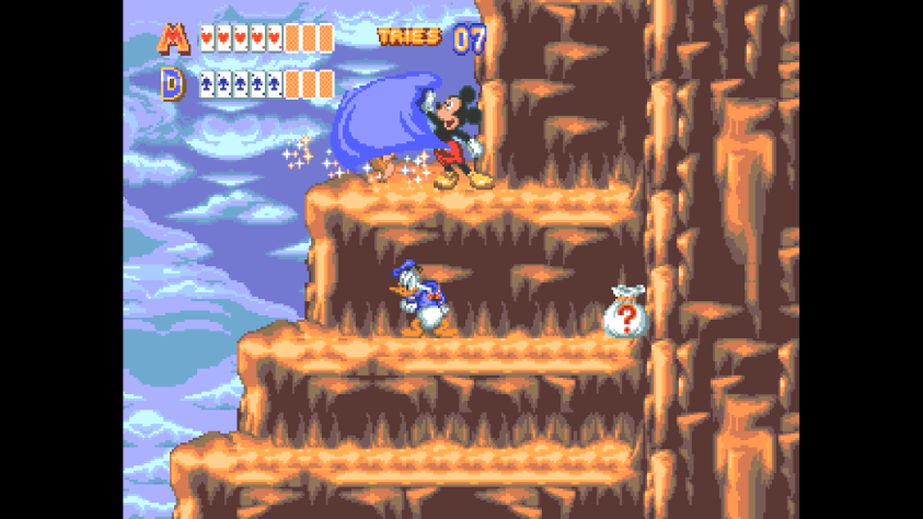 Уровень 2-2 при игре в коопе