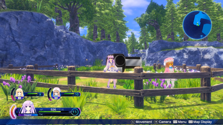 Небольшая кастомизация персонажей, позволяющая сделать игру веселее