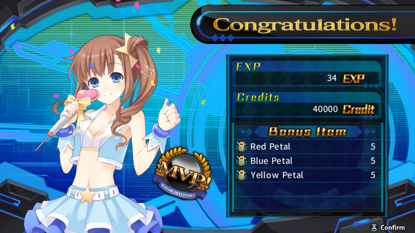 Лучший член команды, она бьёт по площади, может баффать и дебаффать также по площади (не обращайте внимания на не читаемую надпись Most Valuable Player - эта игра категории B является портом с виты).