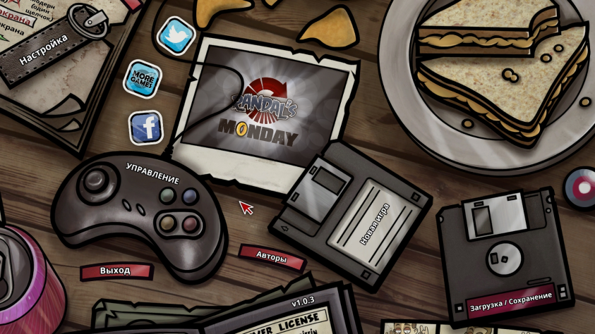 Чувство вкуса у авторов есть — вон, какое меню нестандартное и ламповое.