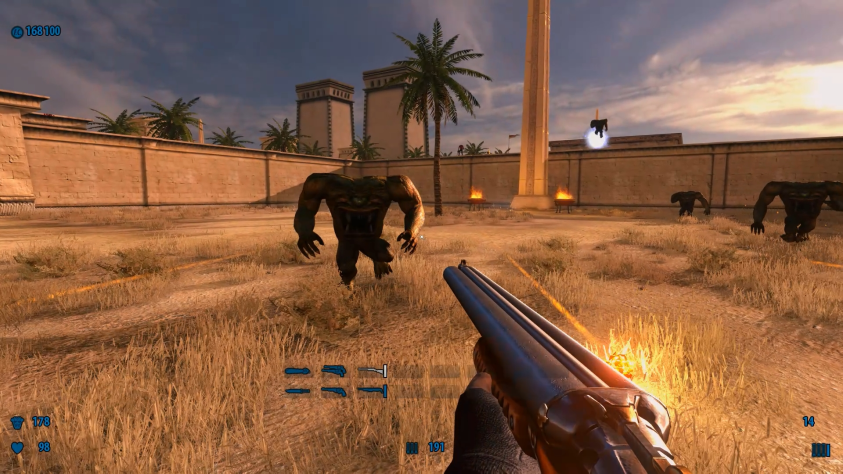 Потом — двустволкой.