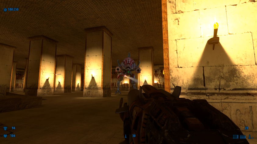 Атака био-механоидов в конце дополнения.