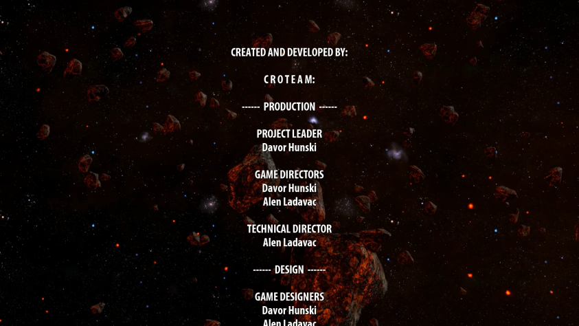 Для сравнения, титры из Serious Sam 3: BFE.