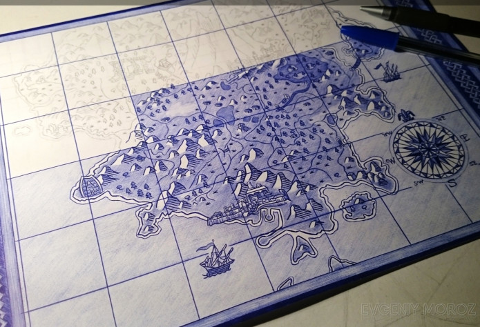 Процесс создания.