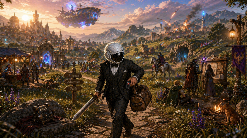 Я готов зайти в ММО-мир. Вопрос — готов ли он заметить меня, а не мой макрос?