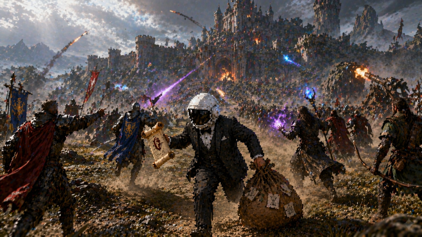 Новая ММО зовёт в осаду, а ты уже тащишь мешок вопросов: донат, гринд, гильдия, ежедневки…