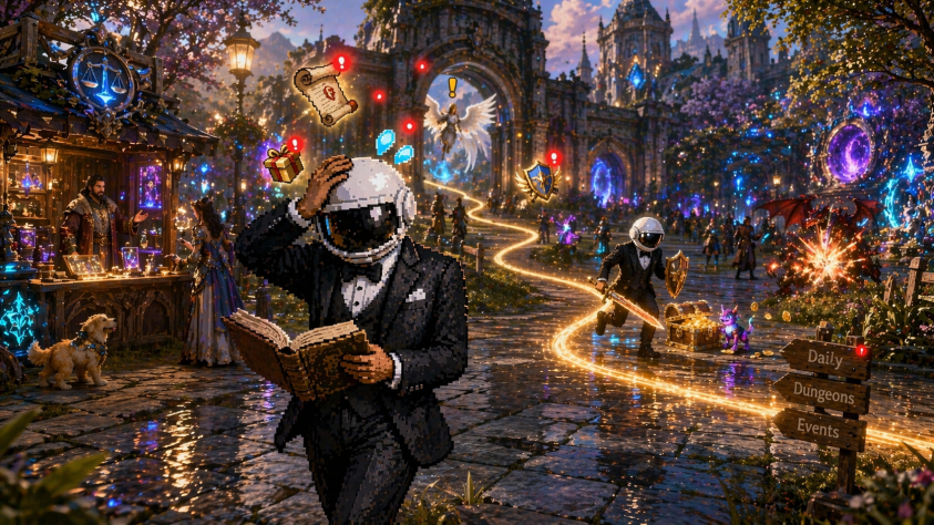 Мобильные ММО: персонаж играет сам, а ты воюешь с красными точками.