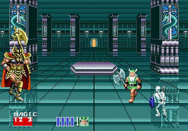 Golden Axe 2 (1991). Даже пиксели трещат