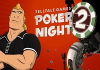 Poker night 2 — Сэм, Claptrap, Брок и Эш.
