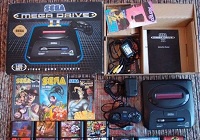 Поиск консоли и картриджей Sega Mega Drive 90-х годов