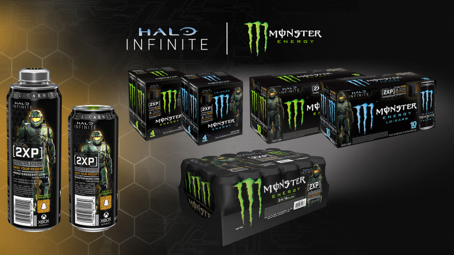 За покупку Monster Energy раздают ускорители опыта для Halo Infinite, хотя игра выйдет неизвестно когда