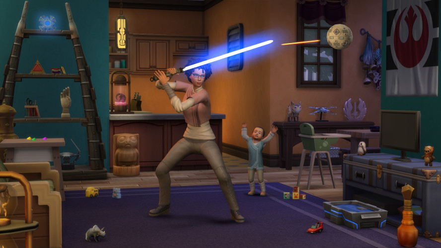 Аудитория The Sims 4 недовольна кроссовером со «Звёздными войнами»