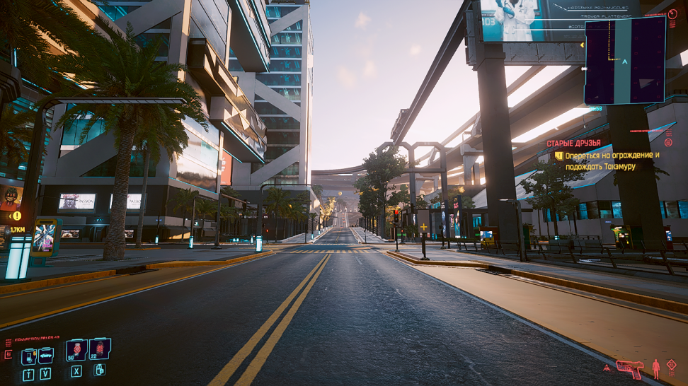 Cyberpunk 2077 падает фпс в машине