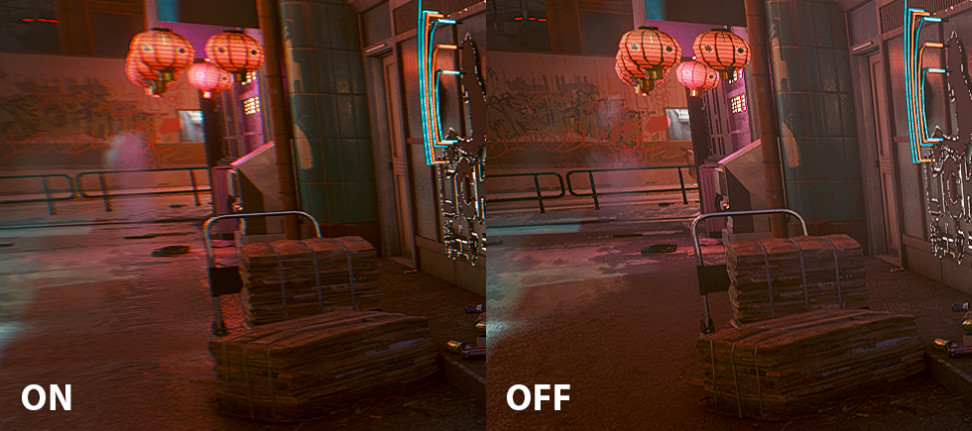 Cyberpunk 2077 падает фпс в машине