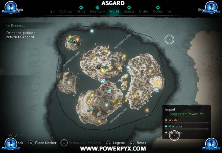 В Сети появилась полная карта мира Assassin's Creed Valhalla