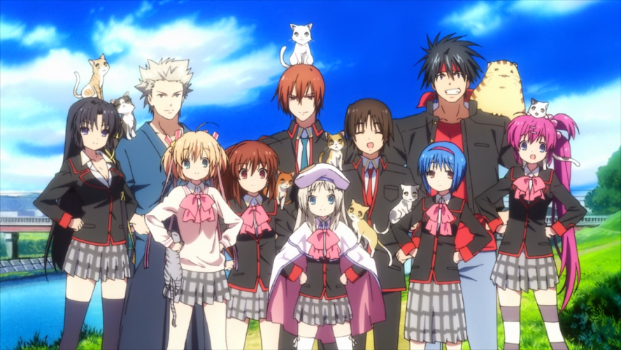 little busters аниме персонажи