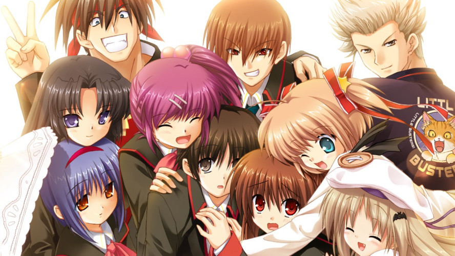 little busters аниме персонажи