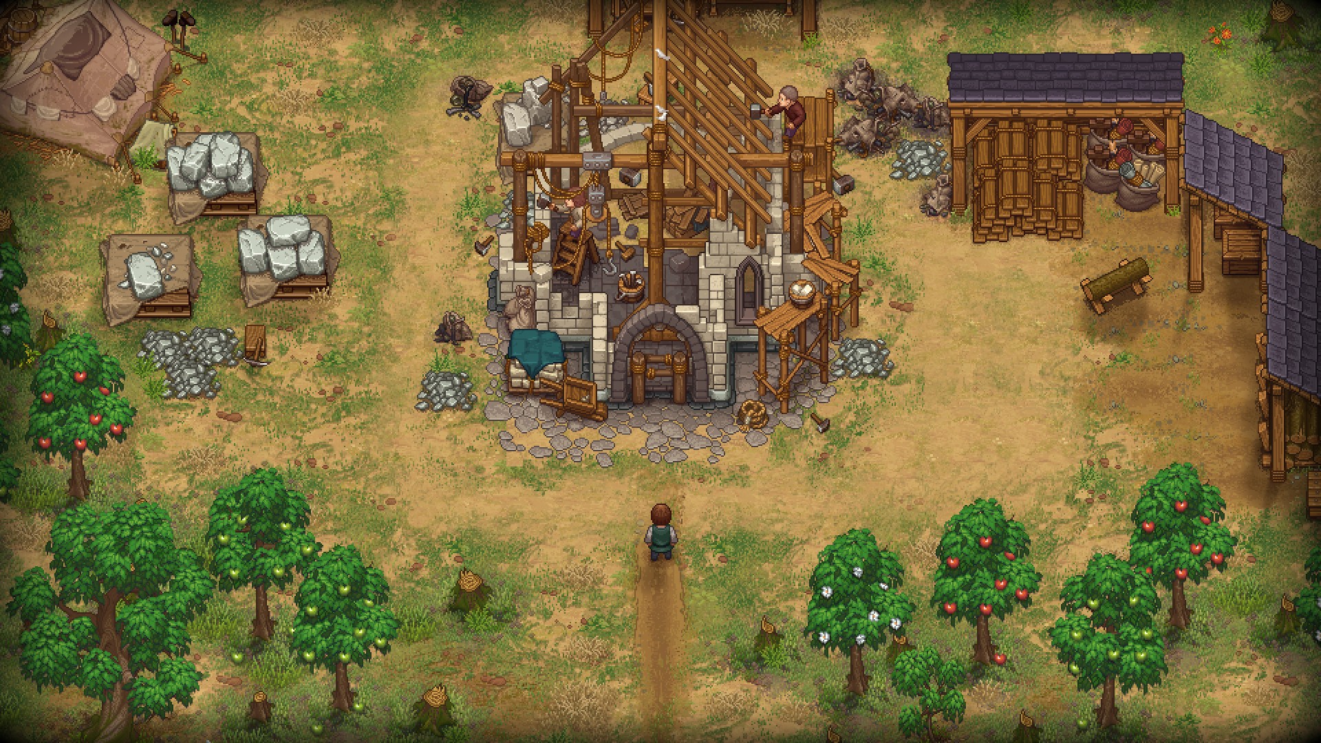 Graveyard keeper лагерь беженцев. Грейвярд кипер. Лагерь беженцев Graveyard Keeper. Graveyard Keeper зомби. Graveyard Keeper идеальный двор.