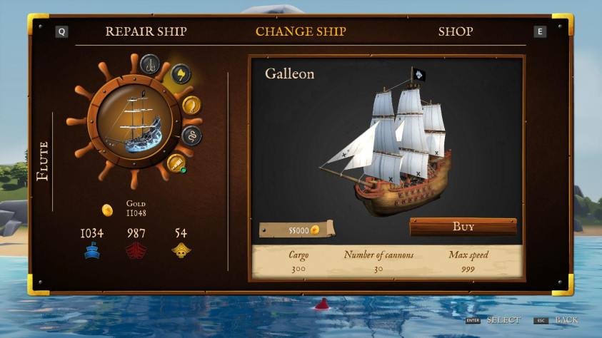 Галеон — мечта любого пирата.