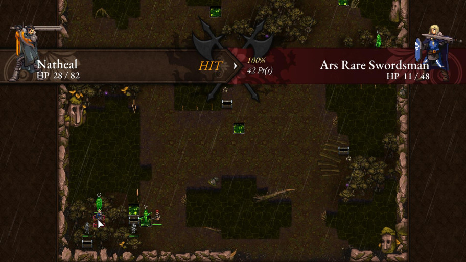 Вот врагов почти не осталось, а у меня пол-отряда отравлено.