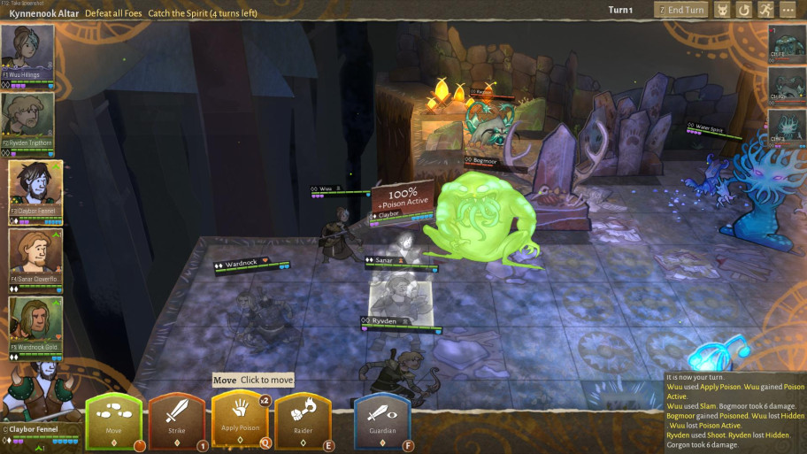 Перед сражением нужно выбрать, сразу с криками кинуться в бой или устроить засаду — в случае успеха это даёт разные стартовые бонусы.