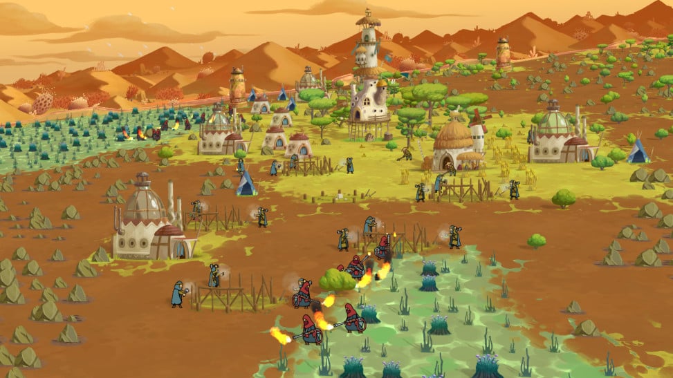 The Wandering Village &#8211; Simulator for the construction of a settlement on the back of a huge creature