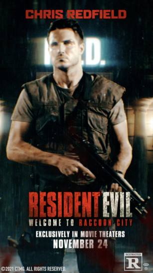 Roller about Claire Redfield in the movie Resident Evil: Welcome to Raccoon City