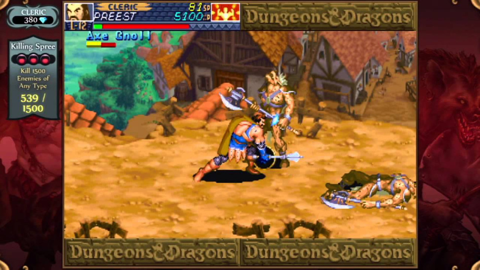 Dungeons and Dragons: Chronicles of Mystara. Навороченную графику не завезли, но от процесса не оторваться.