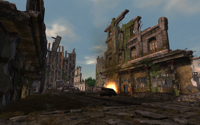 Скриншоты из оригинальной Fallen Earth. Как-то так должна выглядеть и&amp;nbsp;Classic.