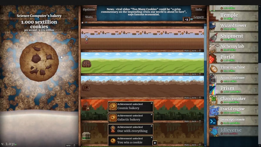 Cookie Clicker (,  ) 1    Steam 