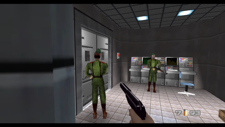 Полное видеопрохождение отменённого ремейка GoldenEye 007 для Xbox 360