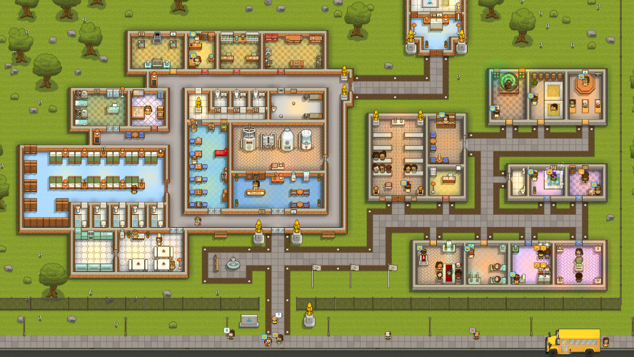 Стартовала Honey, I Joined a Cult — как Prison Architect, только про секты и в стиле 1970-х