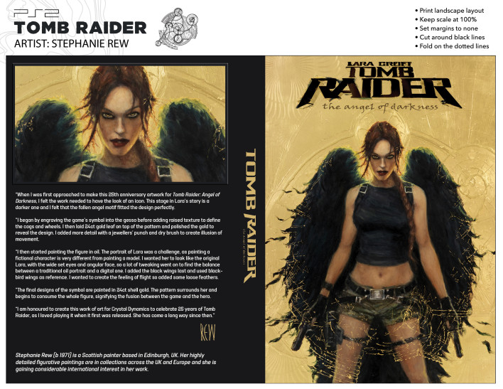 Crystal Dynamics показала вырезанные механики Shadow of the Tomb Raider и обложку The Angel of Darkness на сусальном золоте