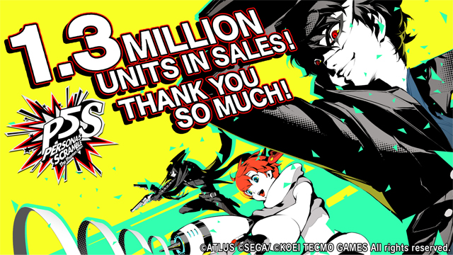 Persona 5 Strikers Now the fourth sales in the history of the Persona series