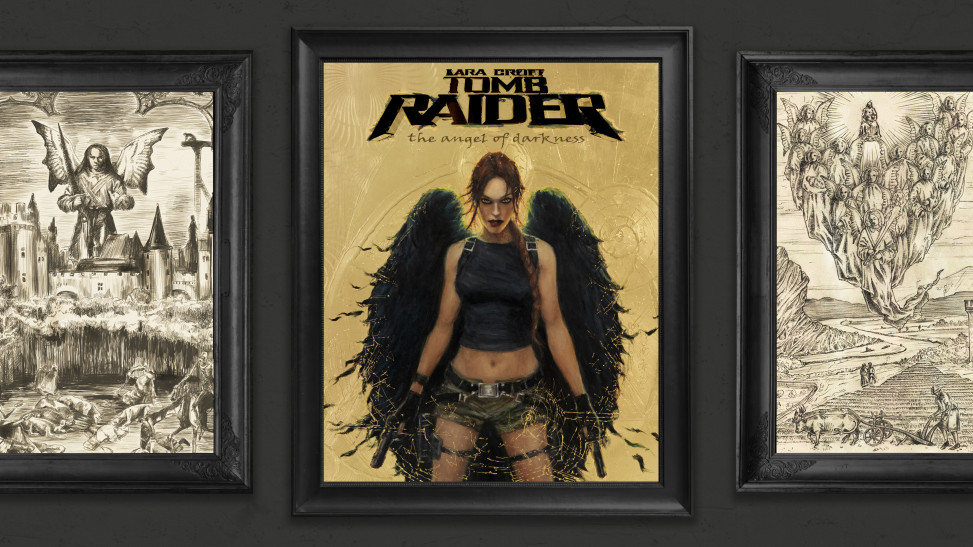 Crystal Dynamics показала вырезанные механики Shadow of the Tomb Raider и обложку The Angel of Darkness на сусальном золоте