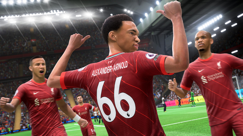 Announcement FIFA 22 - with Nectgen-Animations based on Machine Training