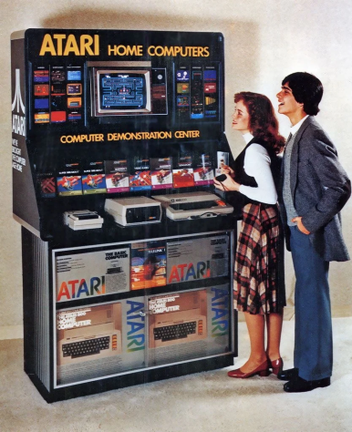Рекламный плакат игровых автоматов &quot;Atari&quot;