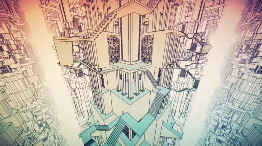 Manifold Garden - игра, созданная физиком Уильямом Чиром - яркий образец пространственных парадоксов, созданных с помощью архитектурных форм и композиций