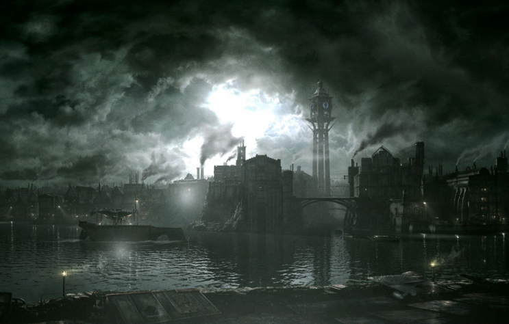 Отретушированный скриншот из игры Dishonored