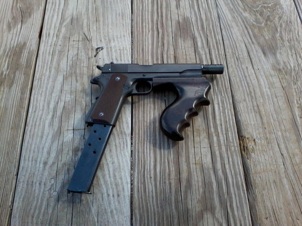 Реальный образец переделанного Colt M1911