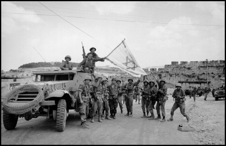 Израильские солдаты во время Войны Судного дня 1973 года