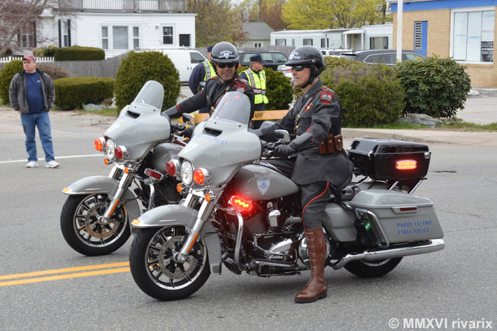 Полицейские на мотоциклах