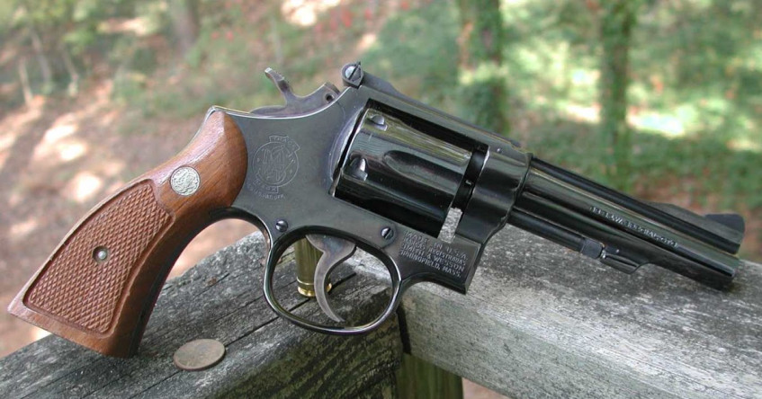 Smith &amp;amp; Wesson Model 12,&amp;nbsp;&amp;nbsp;Smith &amp;amp; Wesson M1917,&amp;nbsp;Colt Detective Special,&amp;nbsp;Colt Detective Special